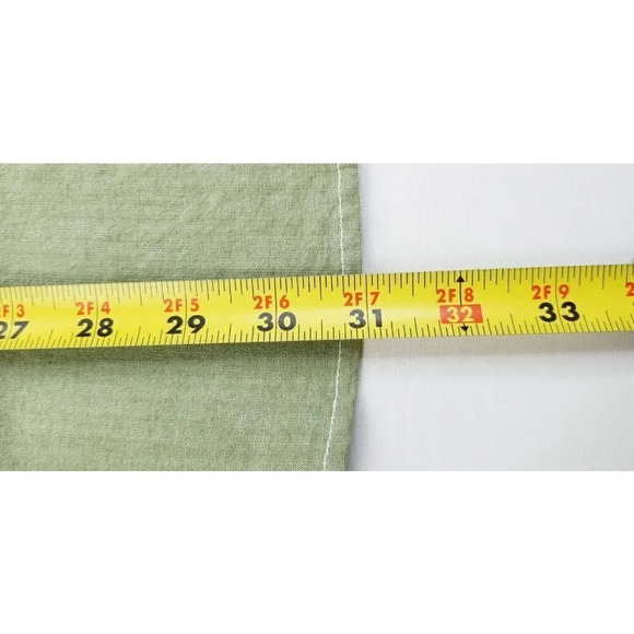 J. Crew Size 2XL Classic Stretch Mens Olive Green Short Sleeve Button Down Shirt - Picture 6 of 9